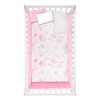 Chiqui Mundo Cobertor Para Bebe Premium Viajero Floral 2 Vistas