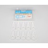 Clear Dent Teeth Peeling Sponges, Pack of 10
