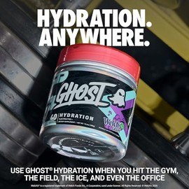 GHOST Hydration Tub, Electrolyte Powder, Welch’s Grape - Sugar Free Instant Electrolyte Drink Mix - Caffeine-Free Daily Hydration & Immune Support wit