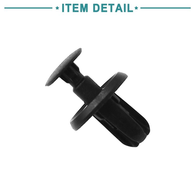 ACROPIX Door Clip Trim Fasteners Cardfender 6mm Hole 15mm Head
