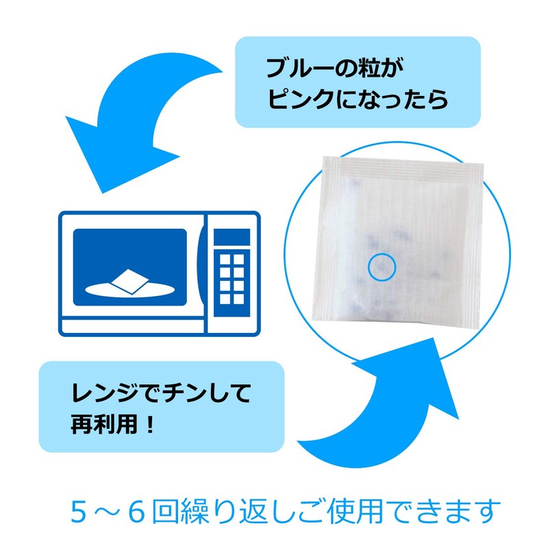 Across Silica Gel Desiccant Dehumidifier Food Camera Clothes 6 Pack