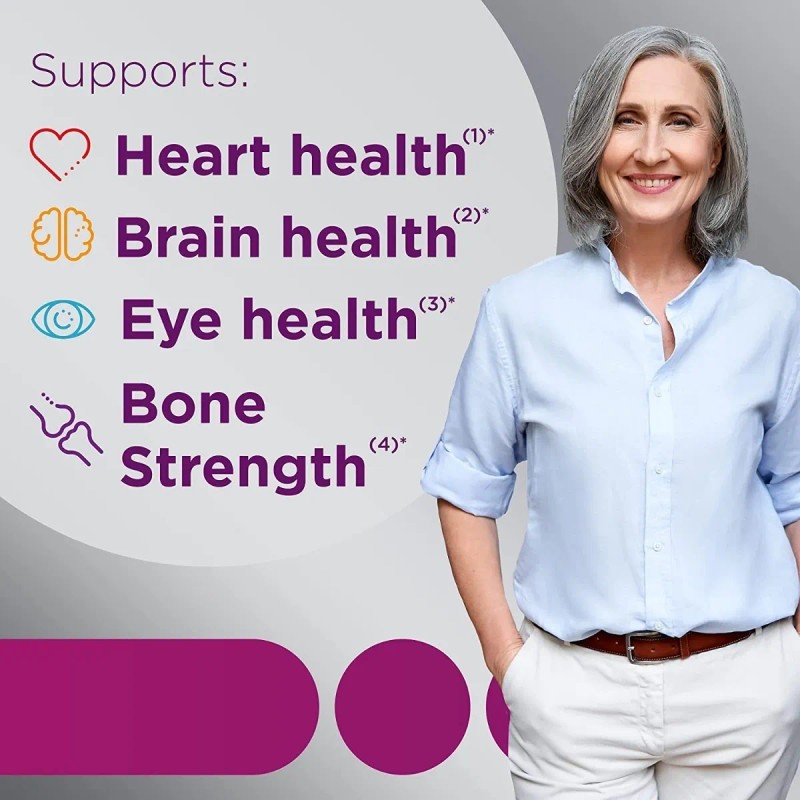 Centrum Silver Mujer Americano 50+ 100 Tabletas Vitaminas #1 N/a