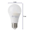 Volteck LED-75FB A19 10 W LED bulb, daylight, box, Basic