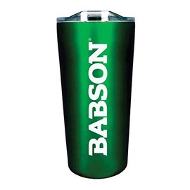 The Fanatic Group Babson College Double Walled Soft Touch Tumbler, Design-2 - Green