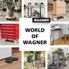 WAGNER ROLLER-MINI Swivel Castor / Countersunk Roller Diameter 27 mm,