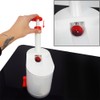 com-four® Cherry Pitter with Large Container, Stable with Suction Feet