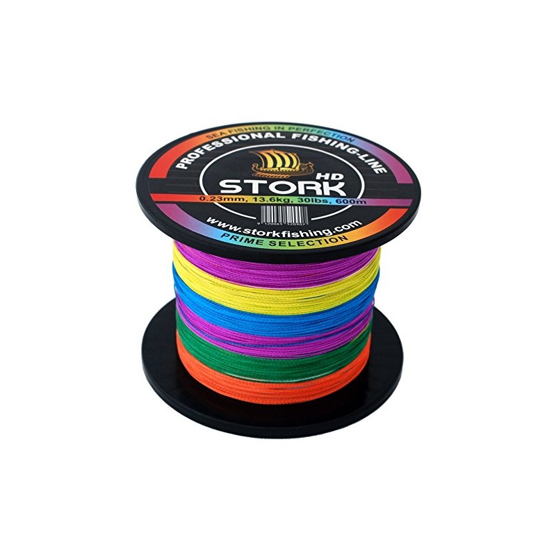 Stork HD, 4-way Braided Fishing Line 600 m