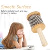 Wooden Hand Shaker Cabasa Percussion Instrument Small Size for Student