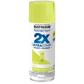 Rust-Oleum 249104 Painter's Touch 2X Ultra Cover Spray Paint, 12 oz, Gloss Key Lime
