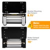Mofun UTV ATV 8 3/4" Bracket Mounting Hole, 10" Flip-Up