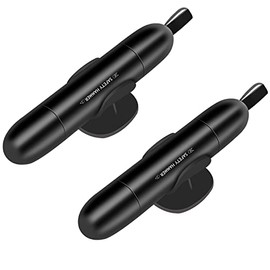 YONGMING Aldural Seat Belt Cutter and Glass Breaker All in One (with Mounting Bracket), Emergency Firefighter Tools Escape from Floods, Fires, Rollovers，2Pack