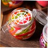 LIFKOME Jar Press Versatile Pickle Fermentation Press Set 5 Piece