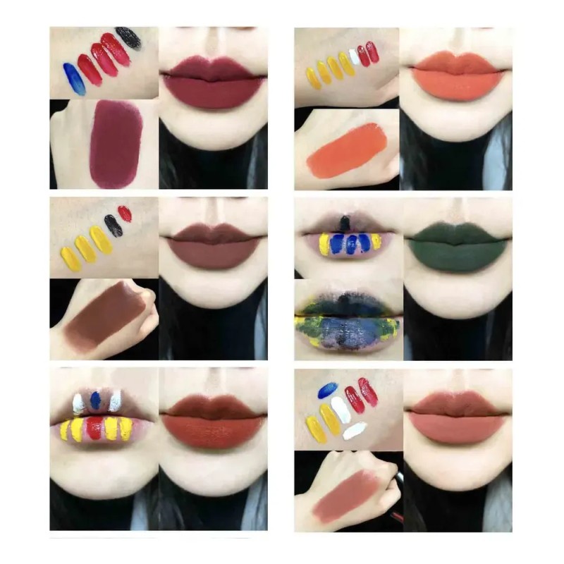 Mini Set De Pintalabios Mate Long Lipstick