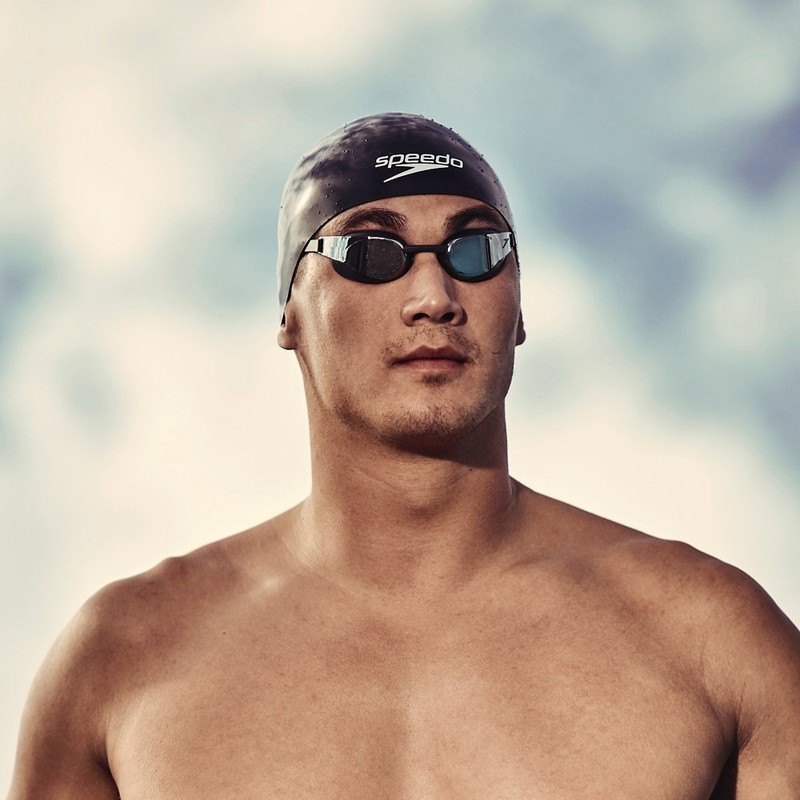 Speedo Fs3 Competition Swim Cap, White, Medium