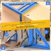 Housolution 8.5Inch 3D 6-in-1 Carpenter Square (1/16" Precision), 0-90° Aluminum