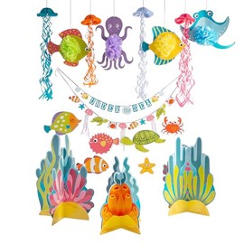 Fun Express Under The Sea Decorating Kit Assortment May Vary - VBS Vacation Bible School Supplies/Decor