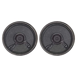 sourcing map 0.5W 8 Ohm Micro Internal Speaker Magnet Loudspeaker 50mm Dia 2pcs