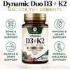 Vitamin D3 K2 Supplement | 5000 IU Vitamin D3 &