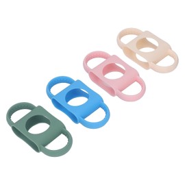 4 Asas para Biberones, Asas para Biberones Silicona para Bebés, Asas para Biberones Compatibles con Fácil Agarre Silicona para Biberones, Asas para Tazas Bebés, Agua Fácil de Beber