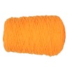 Tufting Yarn Orange 437yd Long 0.2in Wide Shrink Resistant Cotton