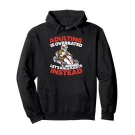 Go Kart Race Racer - Karting Pullover Hoodie