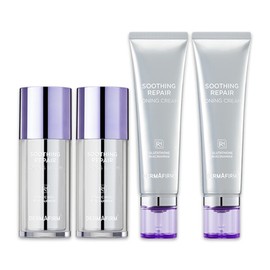 Dermapump (현대홈쇼핑)더마펌 더마펌 수딩 리페어 바쿠치올 토닝세럼 R4 2ea + 수딩 리페어 토닝 크림 R4 2ea (Hyundai Home Shopping) Dermafirm Dermafirm Soothing Repair Bakuchiol Toning Serum R4 2ea + Soothing Repair Toning Cream R4 2ea