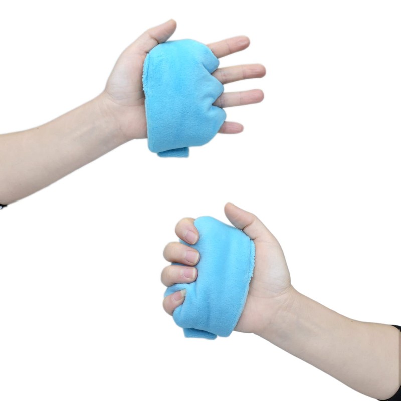 rainbowstar 2 Pack Palm Protector with Finger Separators Hand Contracture
