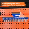 Dynamic Magnetic Socket Organizers, 1/4", 3/8" and 1/2" Drive, SAE