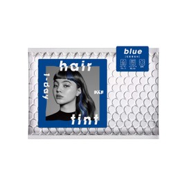 PAF One Day Hair Tint, Blue, Set of 3 (Beautiful Coloring Hair Tint for 1 Day; Simply slide your hair bundles in a sheet; Quick drying type for easy coloring), Halloween, Cosplay, Costume, Live Party,
