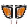 HECASA Pair Corner Light Compatible with 2001-2004 Toyota Tacoma Replacement