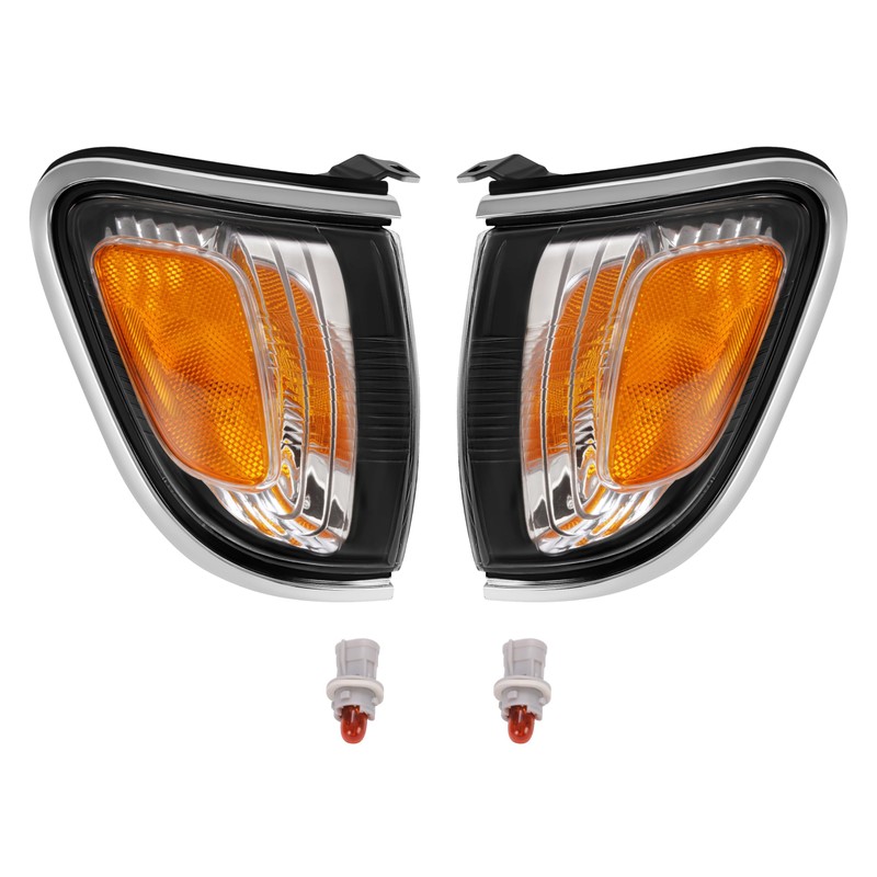 HECASA Pair Corner Light Compatible with 2001-2004 Toyota Tacoma Replacement