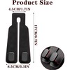 2PCS Gancho Reposacabezas Para Coche De Cuero Multifuncional Accesorio Automotriz