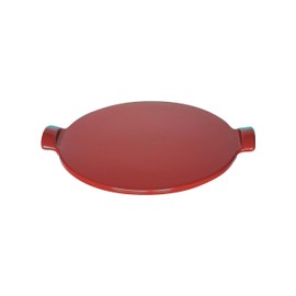 Emile Henry Made In France Flame Individual Pizza Stone, 10", Burgundy