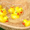 LED String Light Cute Mini Yellow Duck Animal Light String