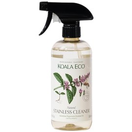 Koala Eco Stainless Steel & Chrome Cleaner- Peppermint Essential Oil - 16oz