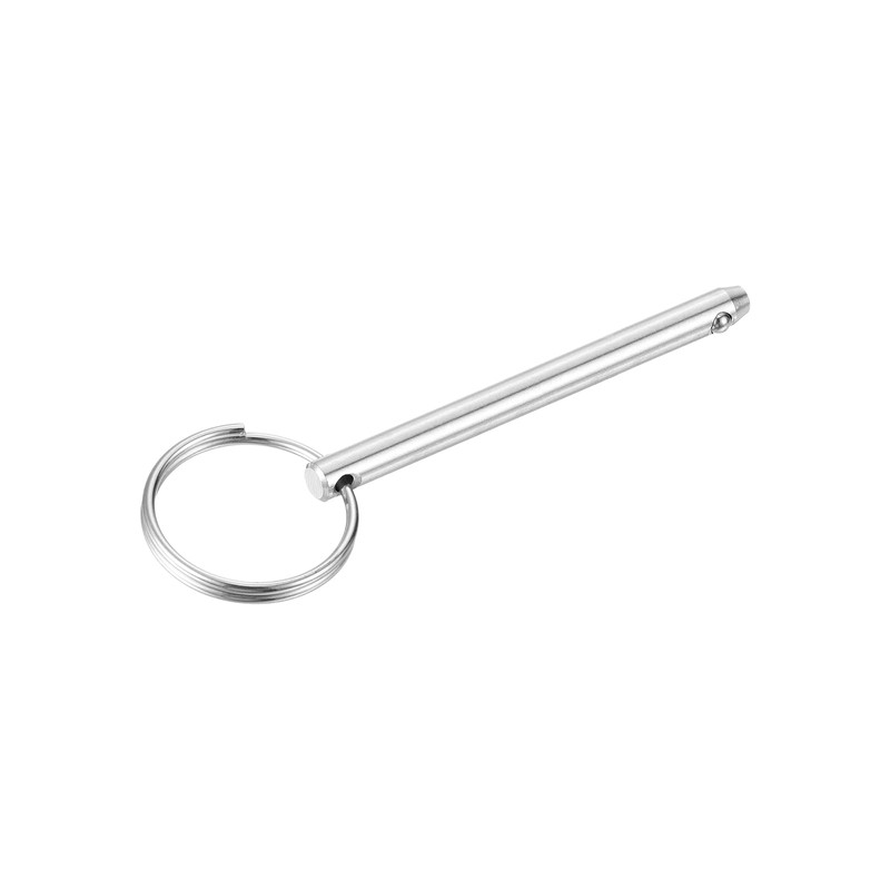 sourcing map 2Pcs 6.3mmx59mm Quick Release Pins, 316 Stainless Steel