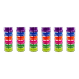 Bello Origen Paquete 6 Pigmentos Neón Para Decoración De Uñas Torre 6 Pzs