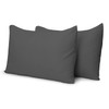 Aspire Homeware Pillow Cases 2 Pack - Brushed Microfiber Pillow