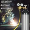 Zistel Nitrogen Regulator with Hose, 0-800 PSI Output Pressure, CGA580