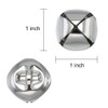 Moscare 100 Pieces 25mm Jingle Bells for DIY Crafts,Christmas Deco