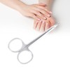 Professional Precise Pointed Tip Cuticle Scissors Stainless Steel Curved Blade