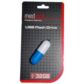 (Capsule/Pill) - Capsule Pill Vitamin 8GB USB (Mixed Colours)