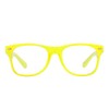 Gravity Shades Classic Buddy Sunglasses, Clear/Yellow