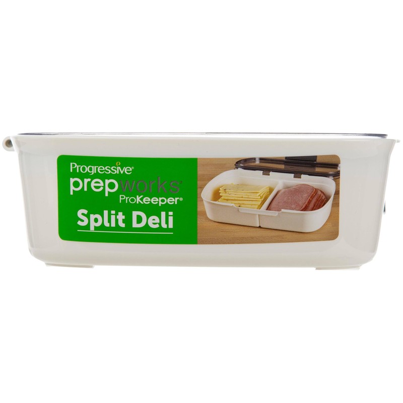 ProKeeper Split Deli Food Storage Container with Air-Tight Silicone Seal