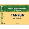 Canson 200027107 Pouch 12 Sheets of Drawing Paper 180 g