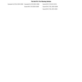 TUSK First Line Air Filter for Suzuki DR-Z 125 2003-2009,2012-2014