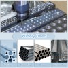 sourcing map Straight Flute Screw Taps M16 x 1.5 H2