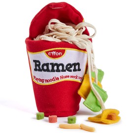 CHEWFFON Dog Toys, Dog Puzzle Toy, Treat Dispensing Toys, Dog Chew Toys, Interactive Dog Toys, Durable Hide and Seek Nose Work Toy for Small, Medium (Ramen)