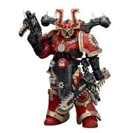 JOYTOY Action Figure 1/18 Warhammer 40,000 World Eaters Khorne Berzerker 1-3 3pcs Collection Model Birthday Gifts 4.9 Inches
