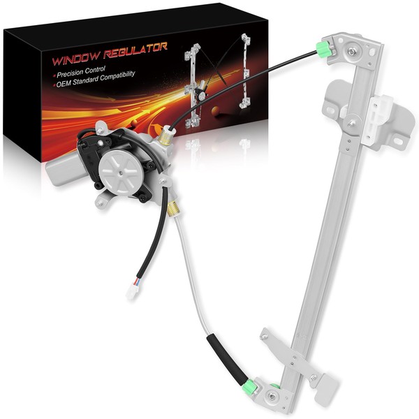 AOTPAT Front Left Power Window Regulator with Motor for:-Mazda Protege